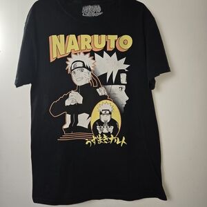 Naruto Shippuden Black Short Sleeve Tee